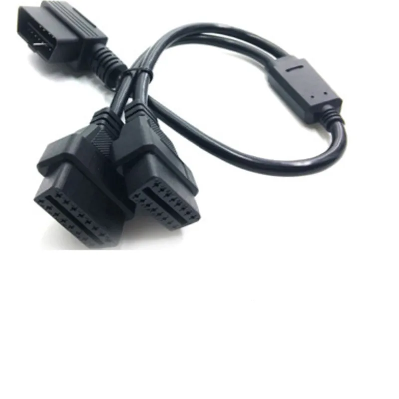 Автомобильная L-образная часть Obd2 Hup одна точка две линии преобразования