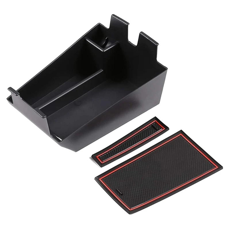 

Car Central Console Organizer Armrest Storage Box Pallet Tray Container for BMW 2019 2020 2021 X5 G05 X6 G06 X7 G07