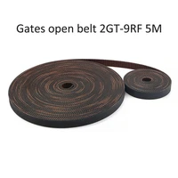 gates ll 2gt 9rf 3d printer 2gt belt open fiberglass reinforced rubber gt2 timing belt 2gt 9 length 2m 5m width 9mm