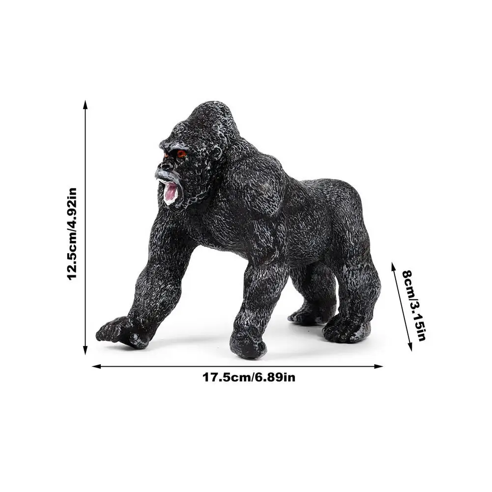 

17.5/24cm Animal Gorilla Orangutan Monkey Joint Action Figure Cute Collection Animal Model Toys
