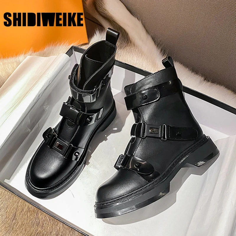 

Womens Shoes Heels Ankle Boots for Women Shoes On Platforms Booties Woman 2021 Designer Black Heels Woman Booties vc1168