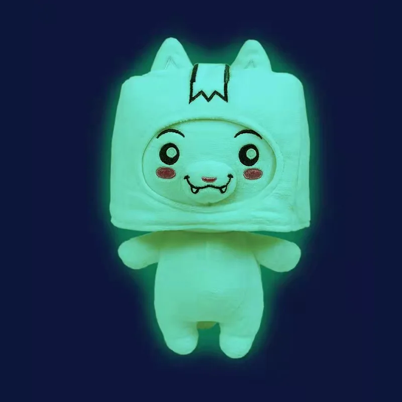Новинка 2021 плюшевая кукла Lankyboxs игрушки Foxy Boxy Ghosty светящиеся в темноте съемная