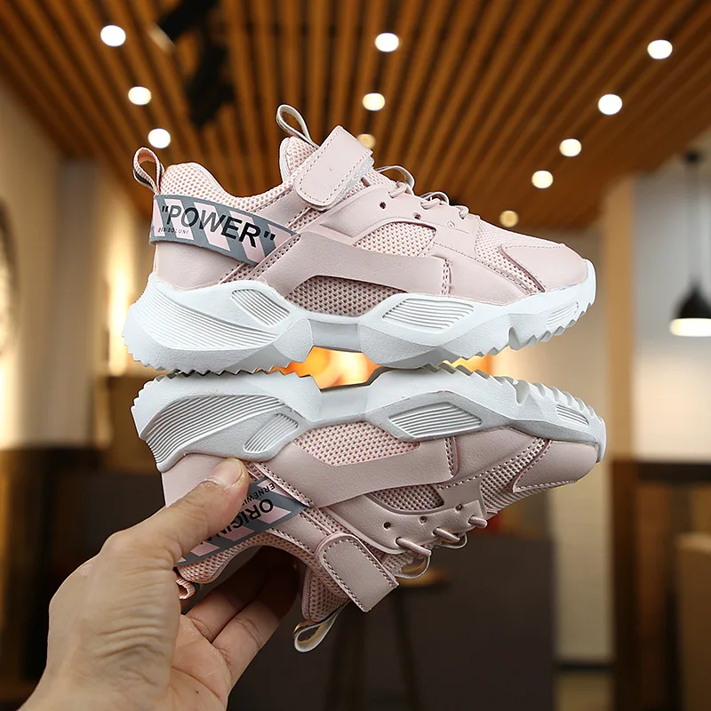 Skoex New Non-slip Waterproof Spring Autumn Winter Kids Shoes Boys Girls Student Campus Fashion Casual Running Sports Shoe | Детская