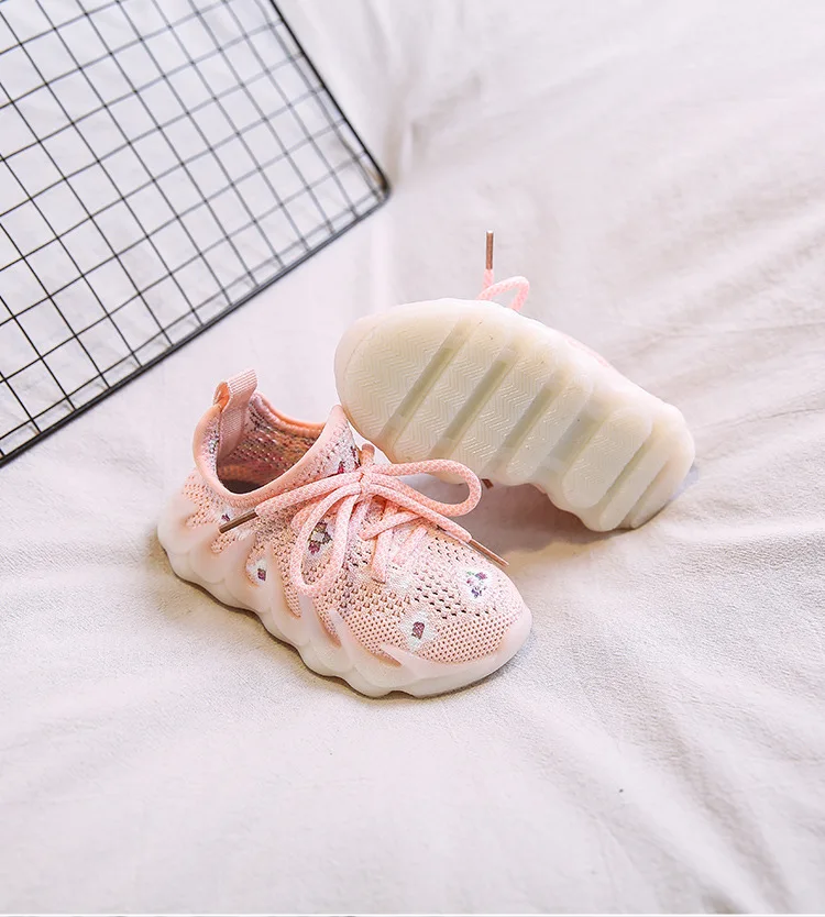 

Spring Summer New Children's Casual Shoes Infant Toddler Boys Girls Coconut Shoes Soft Sole Fashion Sneakers Mesh Solid Color