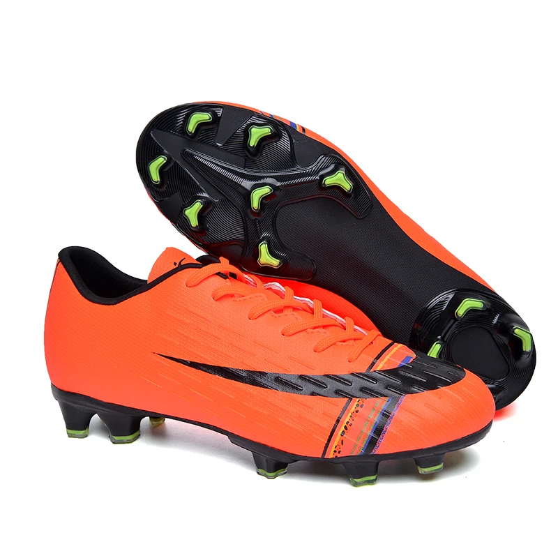 

Ultralight TF/ FG Training Football Sneakers Soccer Shoes Man High Quality Zapatillas Non-Slip Soccer Cleats Chuteira Campo