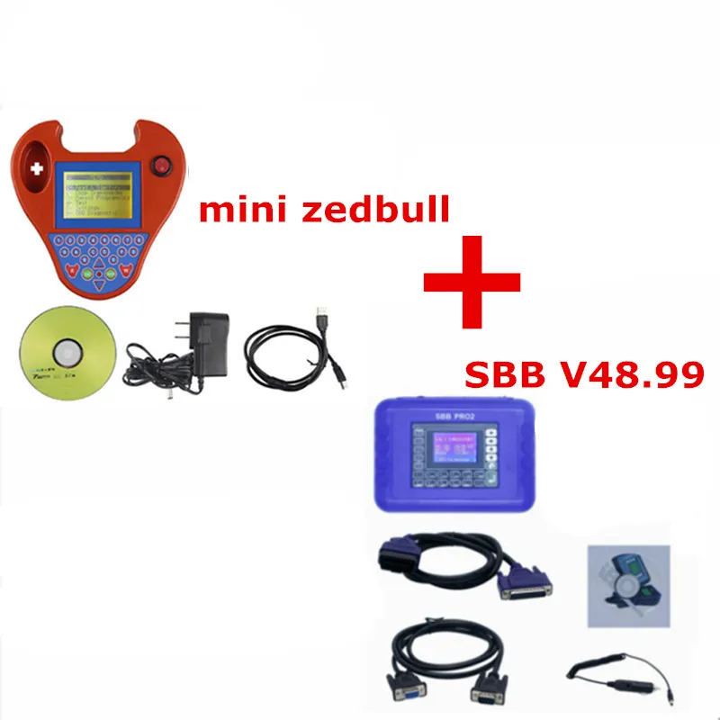 Смарт Мини Zed-Bull транспондер чип ключ Cloner ZEDBULL SBB V48.99/V46.02 ключ производитель SBB PRO2 авто ключ программист - Цвет: sbb 48.99 zedbull