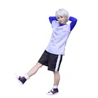 Охотник x Hunter Косплей Killua Zoldyck Косплей Костюм на заказ HunterXHunte COXPLAY костюм Killua Zoldyck