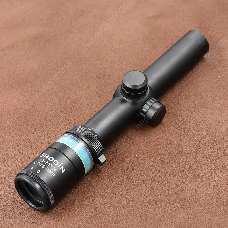 Зеленое Оптическое волокно 1 5 7 5x24 прицел M7895|rifle scope|scope for riflefiber optic rifle scope |