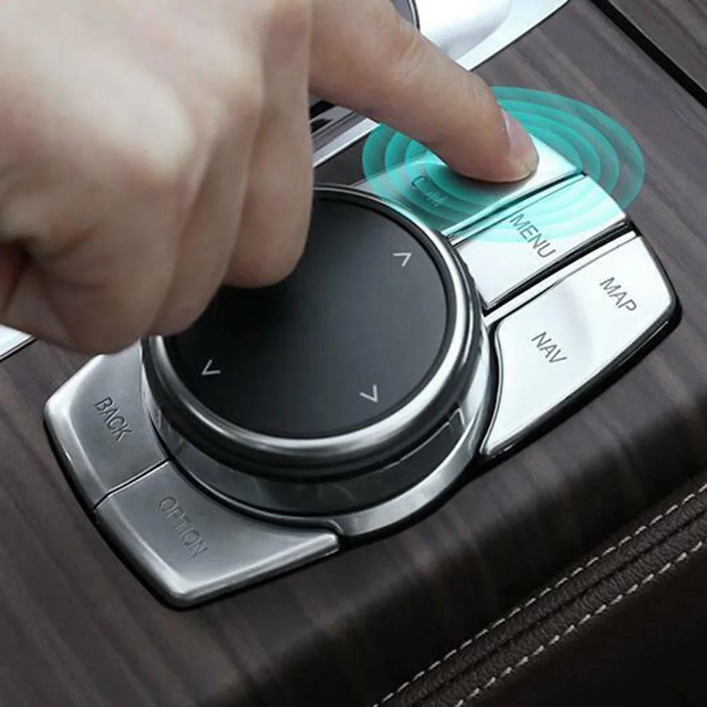 

Parts Button Trim Console Cover Sticker For BMW X3 G01 2018-2019 Accessories Auto Interior