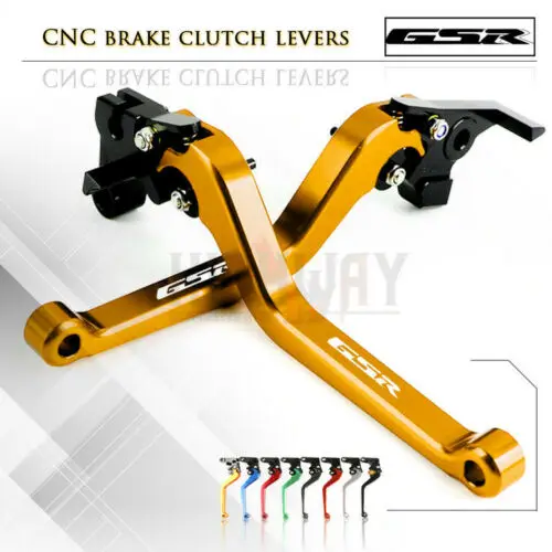 

Brake Handle Bar Lever CNC Aluminum Long Adjustable Brake Clutch Levers For SUZUKI GSR750 GSX-S750 2011-2018