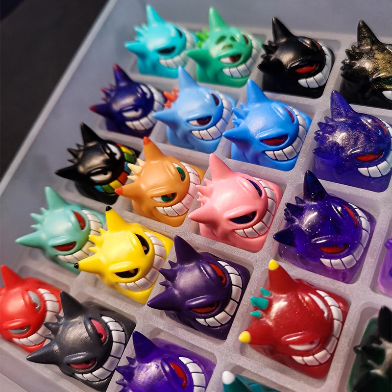 Индивидуальный дизайн колпачки для клавиш ручной работы из смолы Cherry Mx