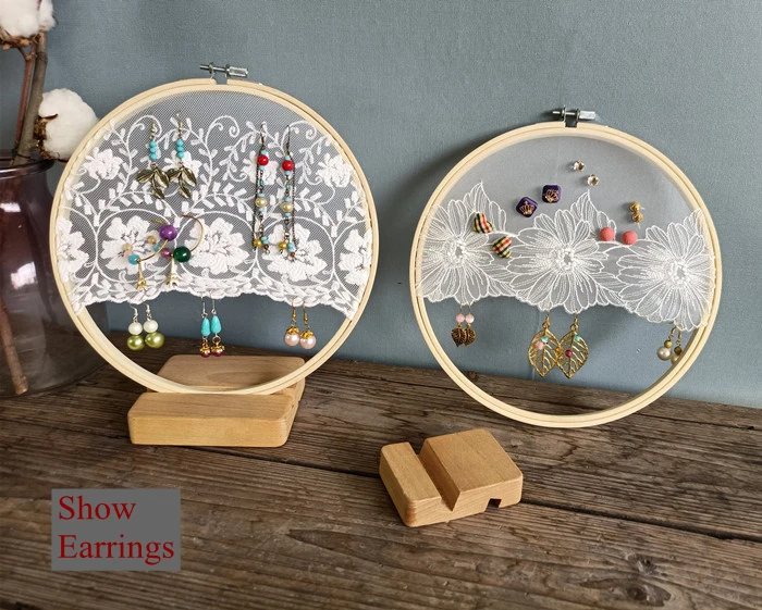 

White embroidery Lace Wall hanging Dreamcatcher Wedding Background party decorations Home Decor Accessory Display Many Uses