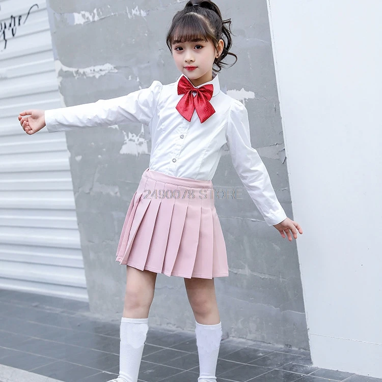 От 2 до 16 лет Детская плиссированная юбка школьная для девочек детская одежда