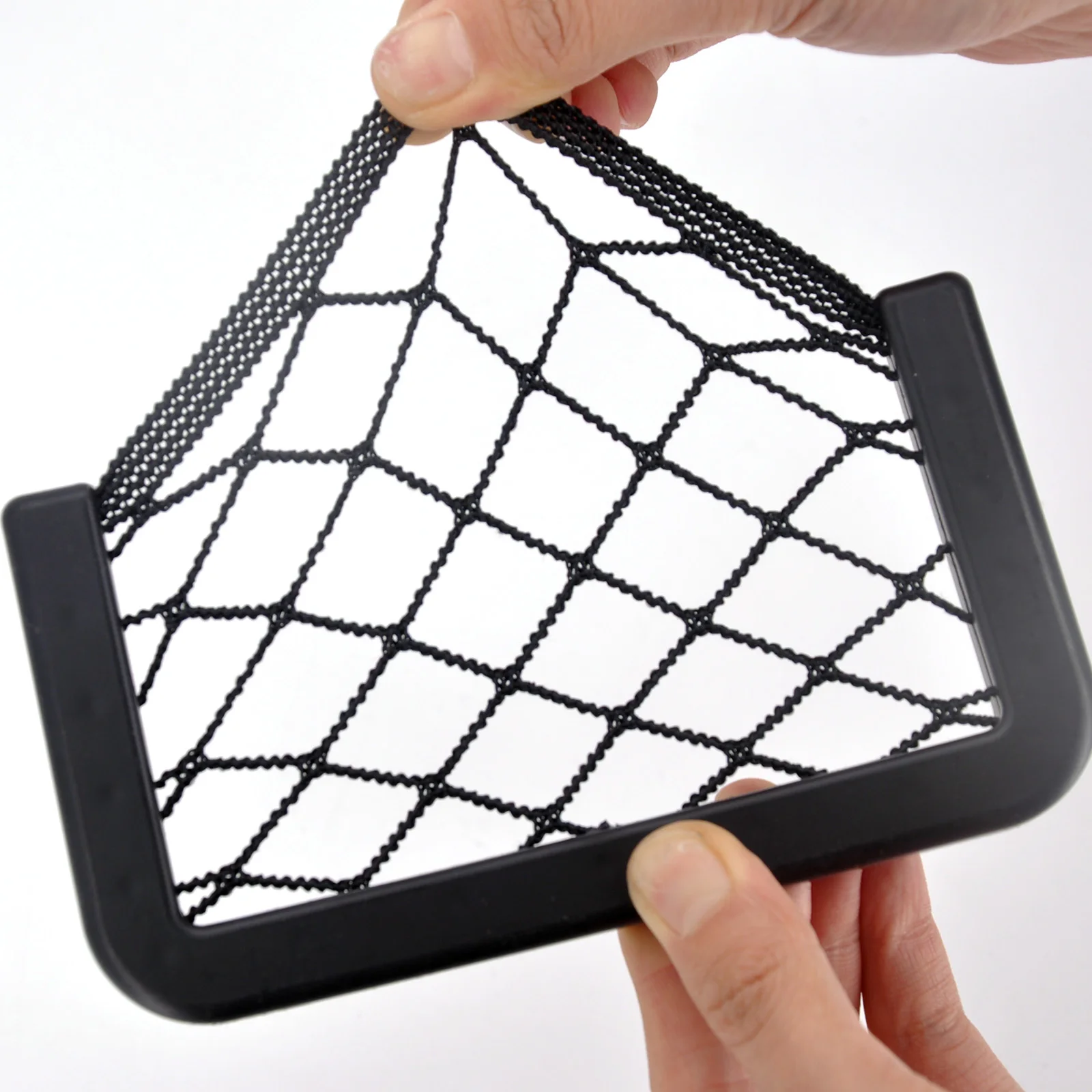 

Сетчатый карман для мелочей, эластичный сетчатый держатель для автомобильного сиденья, с боковым внутренним карманом, для хранения телефон...