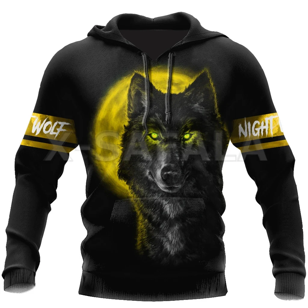 

Yellow Wolf 3D Print Plus Size XS-7XL Hoodies Man Women Harajuku Outwear Zipper Mens Pullover Sweatshirt Casual Unisex Jacket