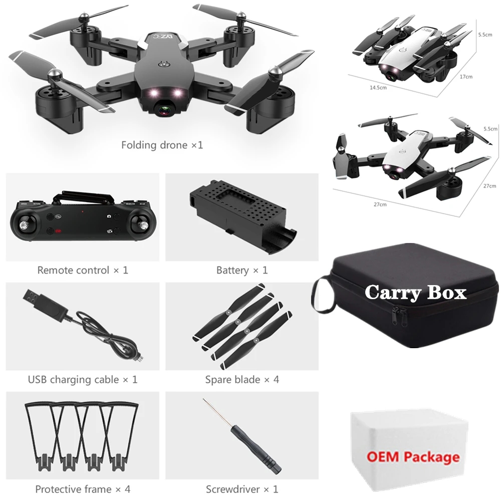 

Mini Drone with 4K HD Dual Camera Foldable Dron Optical Flow Quadrocopter RC Helicopter Toys For Kids Gift VS SG906 E58 XS816