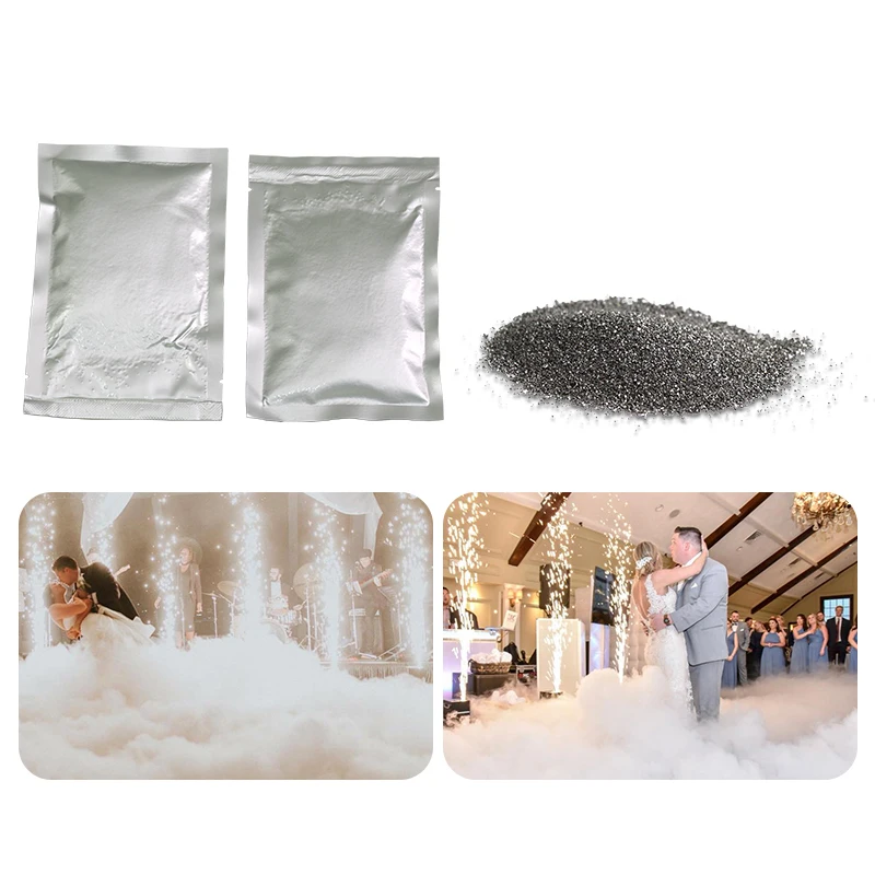 100 пакетов Ti порошок 200 г/пакет материал холодная Искра фонтан фейерверк машина