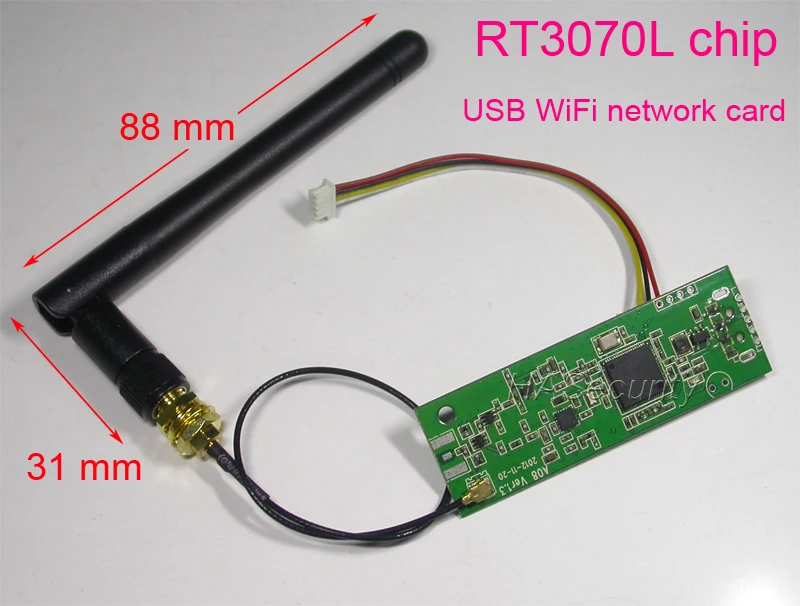 Усовершенствованный модуль Wi-Fi RT3070 сетевая карта USB чип дополнительного