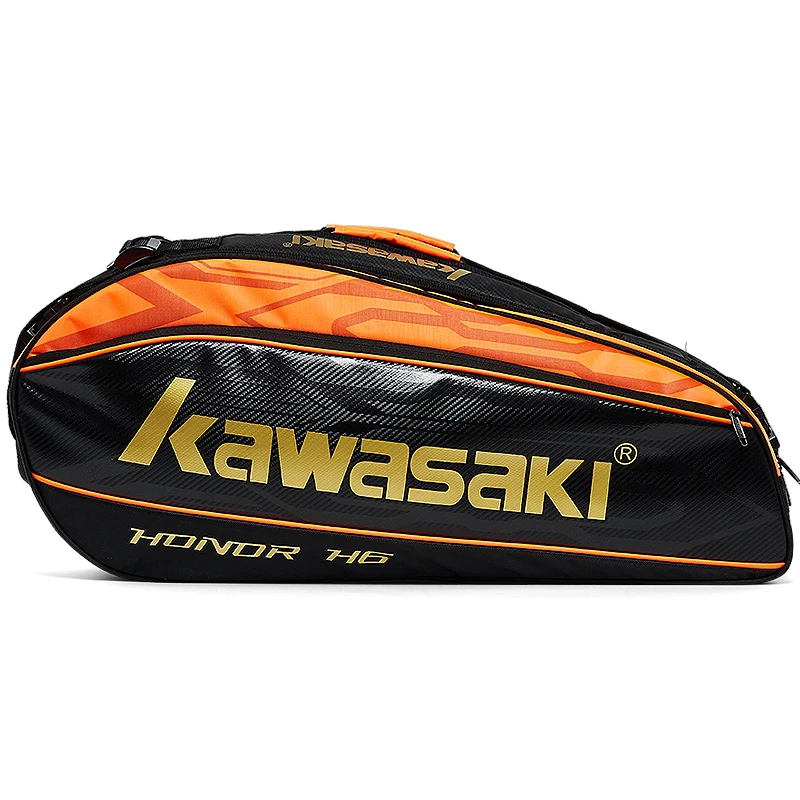 Genuine Kawasaki Multifuntional Sports Bag Badminton For 6 Pcs Badmintont Tennis Racket Backpack | Спорт и развлечения