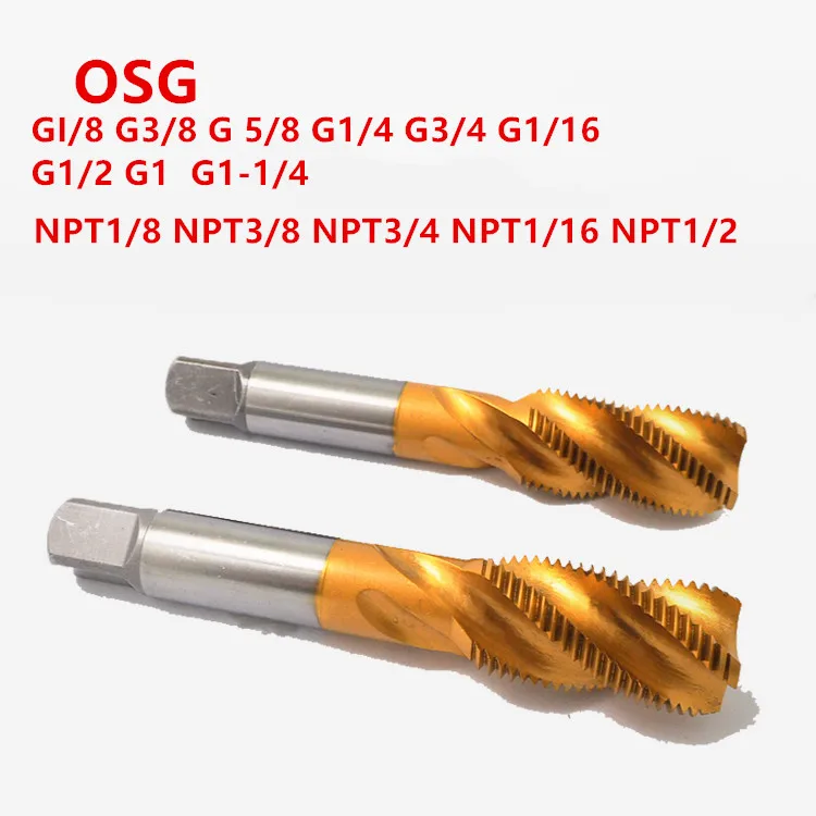 YAMAWA OSG спиральная резьба для труб G1/4 G1/16 G1/8 G1/2 G5/8 G3/4 G3/8 G1-1/4 G1-1/2 | Инструменты