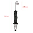 Новый Авто Автомобиль Мотоцикл длинный радиус шин воздушный насос двойной головкой Тип патрон клапан 87HE