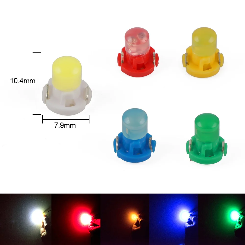 10Pcs Universal Car T3 Neo Wedge LED Instrument Cluster Dash Panel Climate Lights Bulbs | Автомобили и мотоциклы