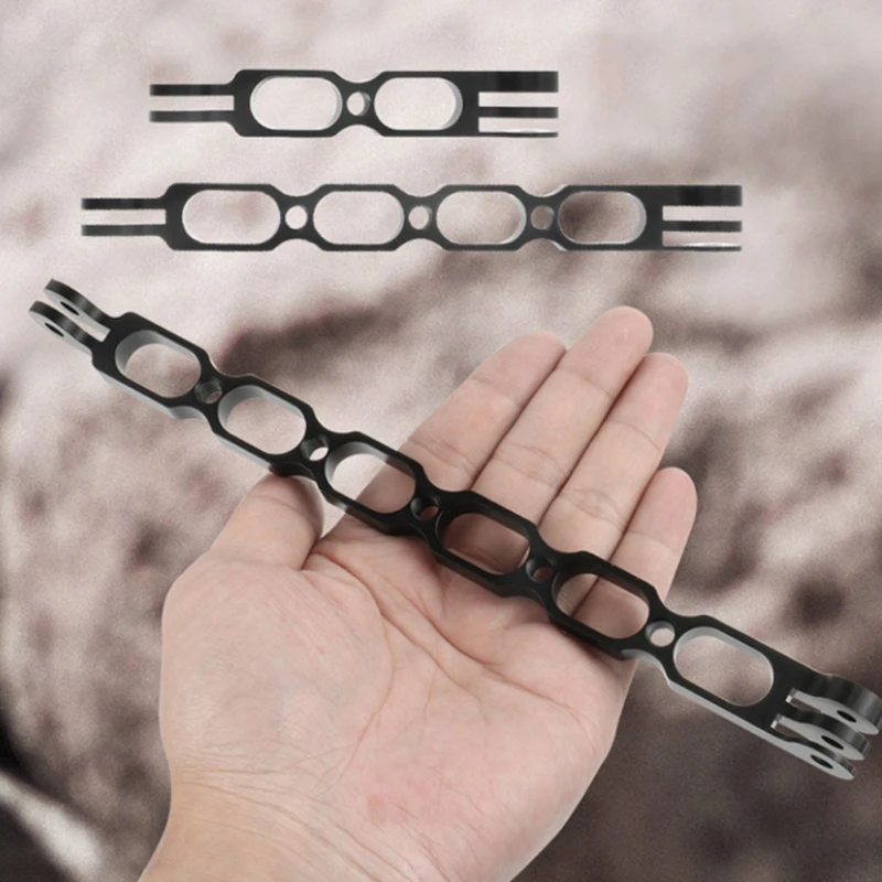 Helmet Shooting Extension Conversion Bracket Metal Extension Rod Arm for gopro9 Insta-360 One-X  Series Accessories