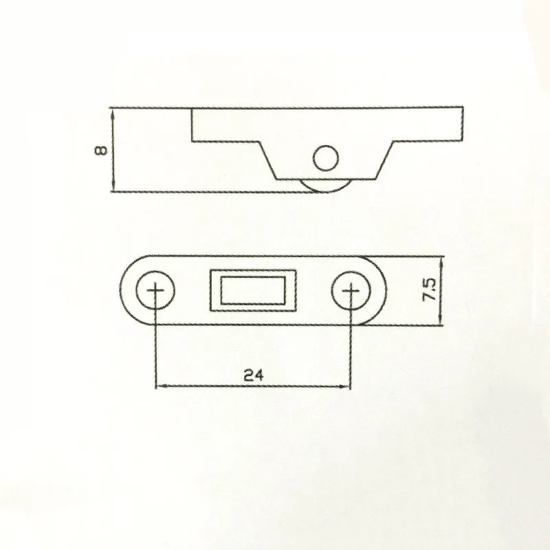 Ролики для раздвижных дверей шкафов 10 шт. Медные мебельные аксессуары и окон