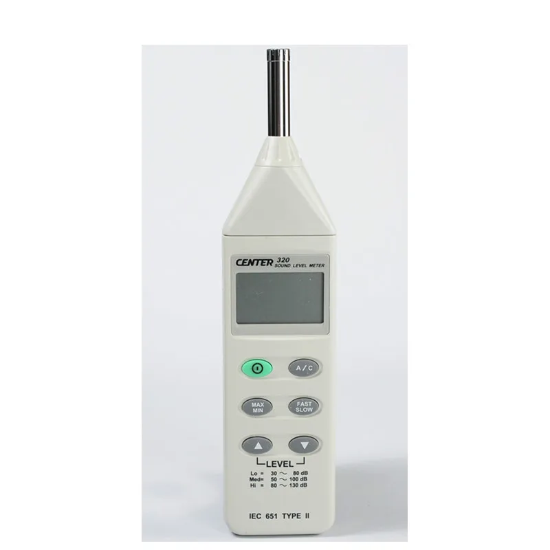 

Digital Sound Level Meter CENTER-320(30-130dB) 1pc with Wholesale & Retailers