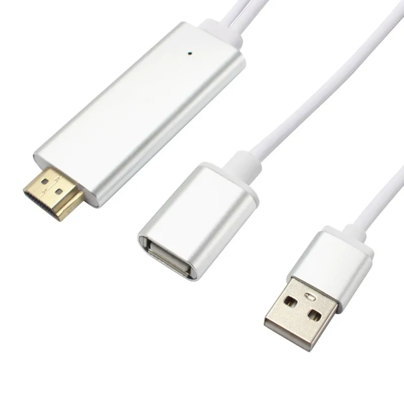 8 Pin/Micro USB к HDMI 1080P кабель HDTV адаптер AV для iPhone 5 6 S Plus Samsung Xiaomi LG | Электроника