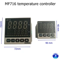2 pcs mf716 mf716 621 k type 72x72 electronic digital temperature controller