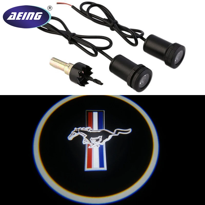 AEING 2 * Ghost Shadow логотип Добро пожаловать автомобильная светодиодная подсветка