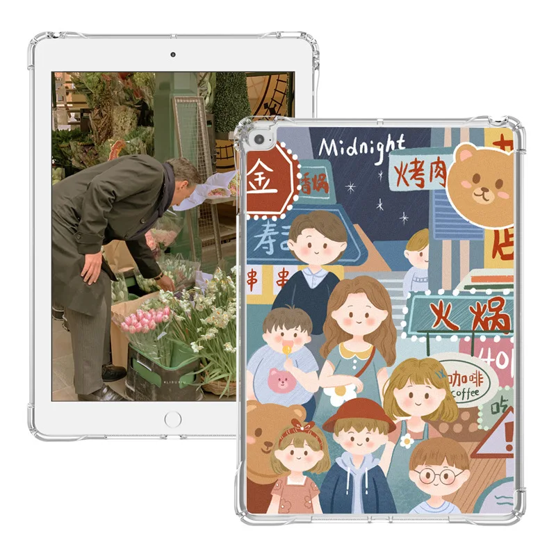 

Suitable for iPad Case air4 10.9 ultra thin iPad Pro 11 back shell Apple 2020 new soft shell