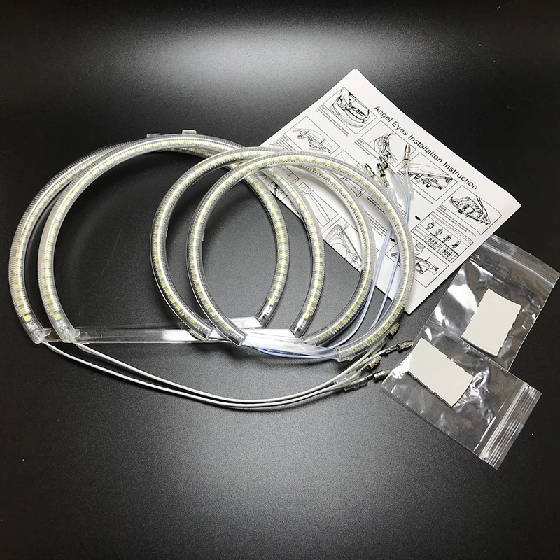 HochiTech для Bmw E53 X5 1999 2004 ультра ярсветодиодный SMD белые светодиодные глаза ангела лм