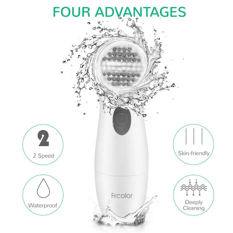 

8 In 1 Face Cleansing Brush Electric Facial Brush Deep Cleaning Pore Cleaner Face Massage Skin Care Waterproof Facial Brush