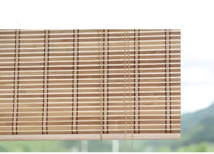 Роллер Tela Rolety Rzymskie For Love Bamboo Persianas Cortinas Estores engravles Para Ventanas Rolgordijnen оконные шторы