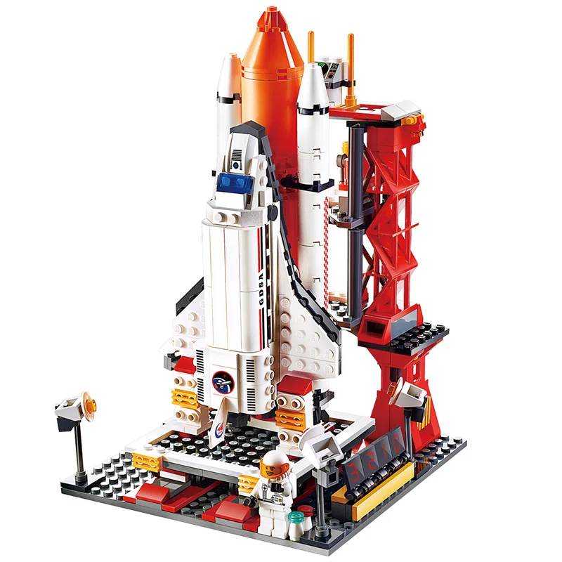 679 шт. Детский конструктор космический порт|Блочные конструкторы| |