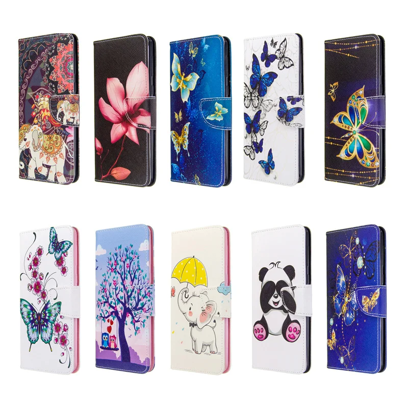 

Leather Wallet Phone Cases For Xiaomi Redmi Note 9S 9 Pro MAX 8T K30 Xiomi MI Note 10 CC9 Pro Case Flip Cover Fundas Coque