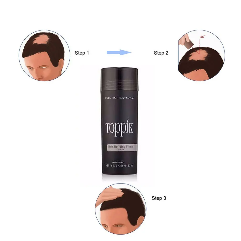 8 цветов для волос от облысения Полный Мгновенно Fibras Capilares владением волокна