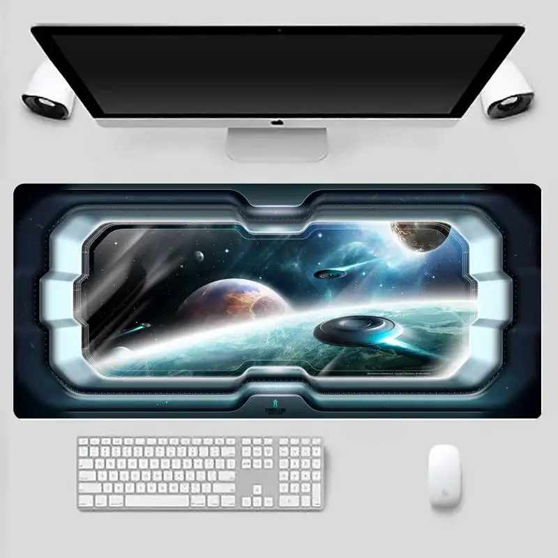 

Sense of science and technology DIY Design Pattern Table Protect Game Office Work Mouse Mat pad X XL Non-slip Laptop Cushion