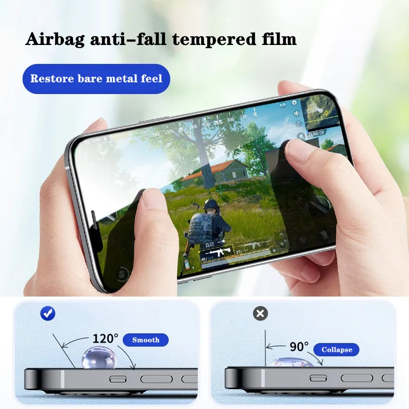 Подушка безопасности для полное покрытие защитное стекло на IPhone Xr Xs Max SE2020 X 8 7 6 S
