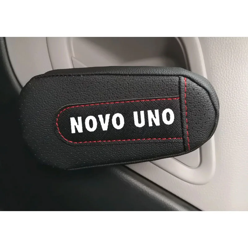 

Leather Knee Pad handrail pad Interior Car Accessories For Fiat Novo uno