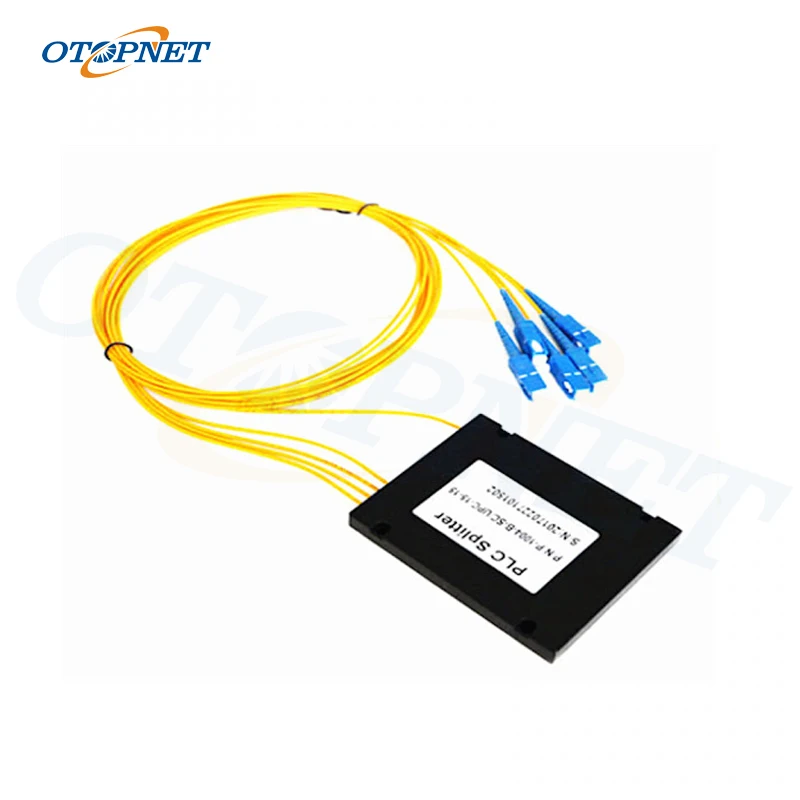

1x4 FTTH ПАССИВНЫЙ АБС-Тип оптический ПЛК-Сплиттер SC UPC длиной 1,5 м