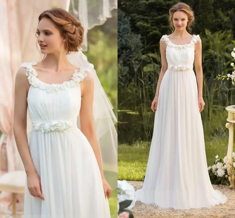 Новое дизайнерское шифоновое свадебное платье в стиле бохо Турция 2019 с цветами