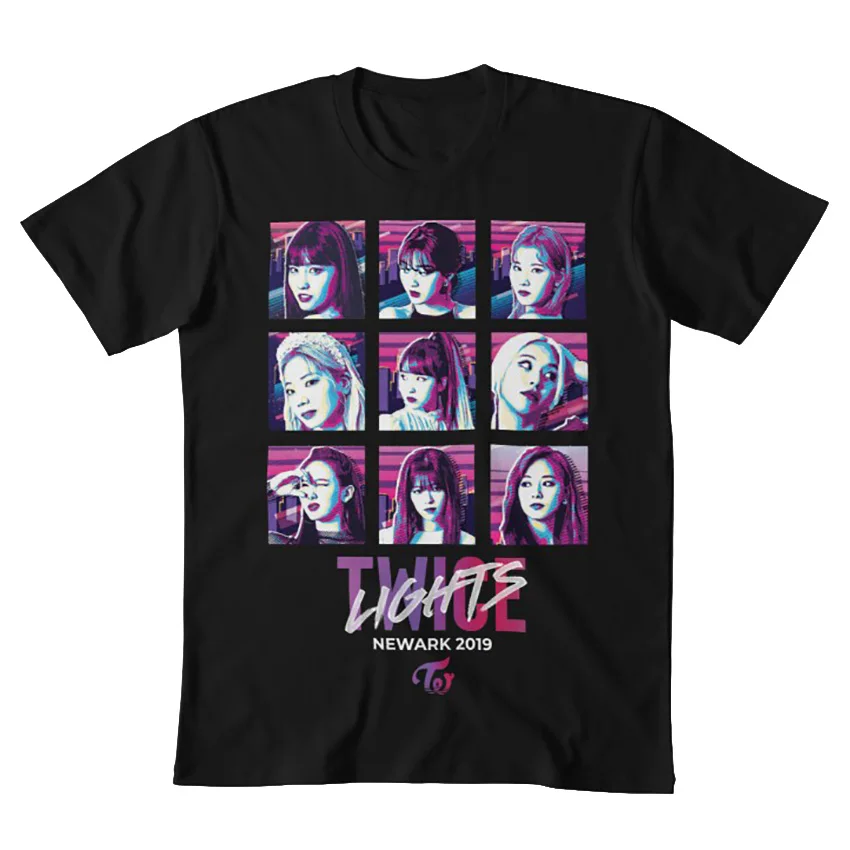 Двойная футболка jihyo fancy you kpop twicejihyo 2019 Nayeon jeongyeon momo | Мужская одежда