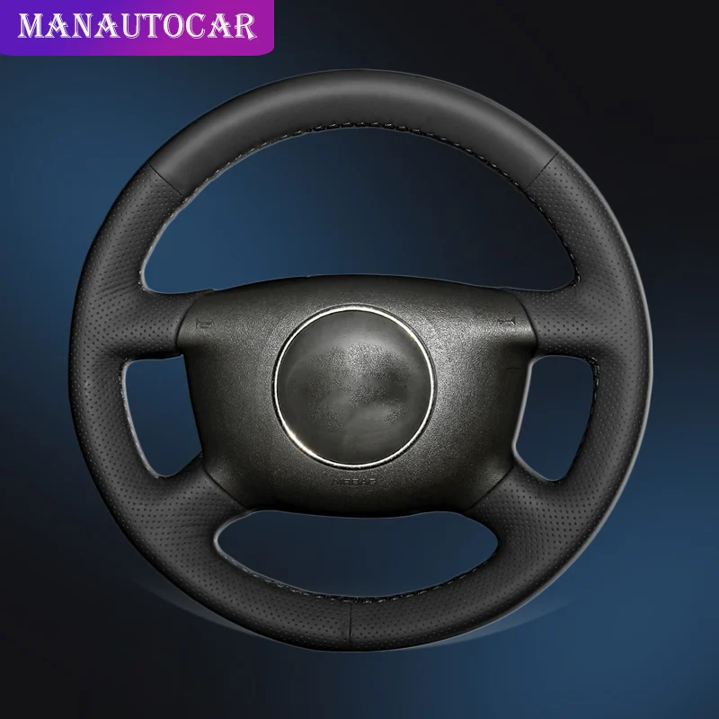 Оплетка на руль автомобиля для Audi A2 (8Z) A3 (8L) Sprotback A4 (B5 B6) Avant A6 (C5) A8 (D2) S4|Чехлы руль| |
