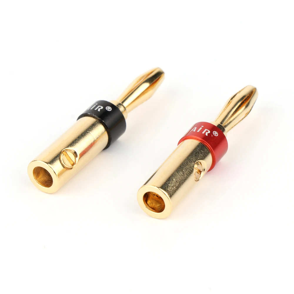 8 шт. BA1450 Preffair hifi аудио позолоченный динамик разъем типа банан hi end адаптера банана