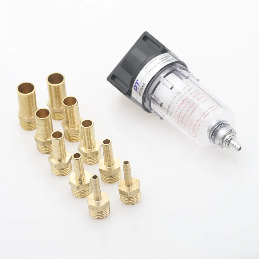 AF2000 G1/4 резьбовой Пневматический воздушный фильтр обработка источника для