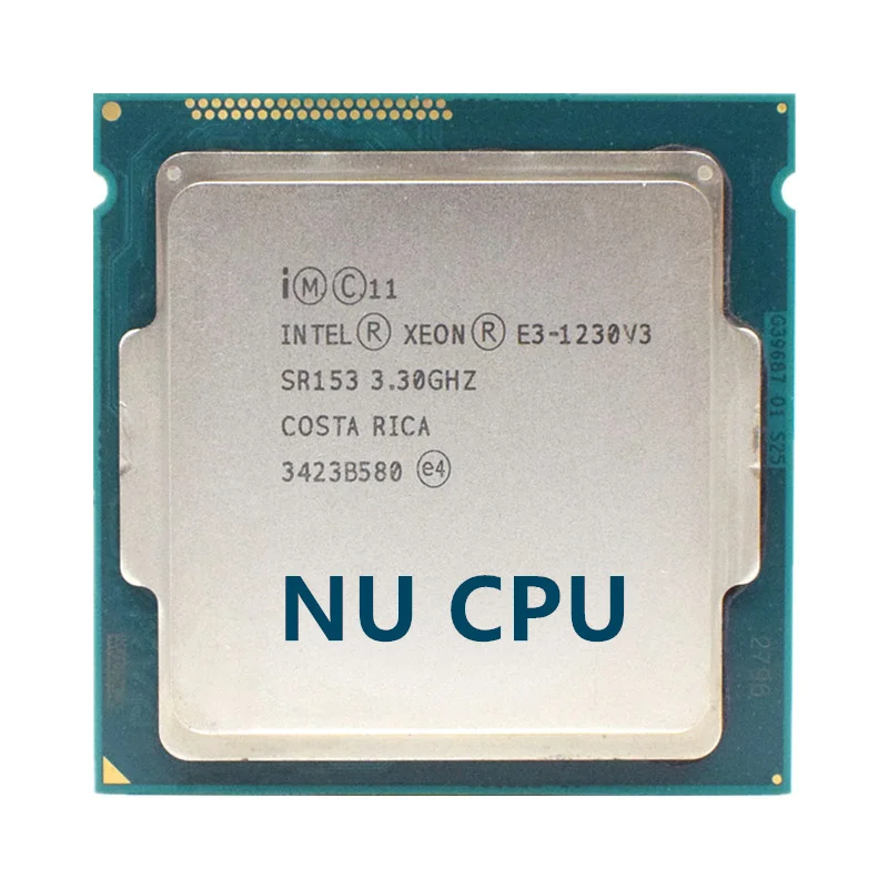 

Intel Xeon E3-1230 v3 E3 1230 v3 E3 1230v3 3.3 GHz Quad-Core Eight-Thread CPU Processor 8M 80W LGA 1150
