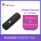 Разблокированный USB-модем HUAWEI E3372 E3372h-153 150Mpbs 4G LTE + 2 антенны e3372s-153